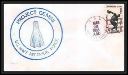 11767/ Espace (space Raumfahrt) Lettre (cover Briefe) 23/3/1965 Gemini 3 Bigelow Usa  - Etats-Unis