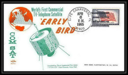 11752/ Espace (space Raumfahrt) Lettre (cover Briefe) 6/4/1963 Early Bird Usa - United States