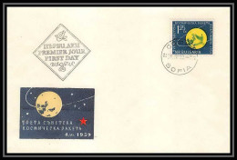 11707/ Espace (space Raumfahrt) Lettre (cover Briefe) 28/3/1960 Gagarine Gagarin Vostok Bulgarie (Bulgaria) - Europe