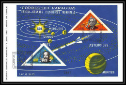 11368/ Espace (space) Lettre (cover) Fdc Cientificos Non Dentelé (imperforate) Triangle Gallile Copernic Paraguay 5/6/19 - Zuid-Amerika