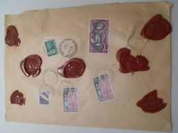 France , Lettre Recommandee Charge De Marseille 1976 Pour Carry Le Rouet - Storia Postale