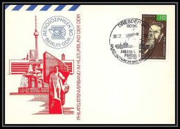 11186/ Espace (space Raumfahrt) Lettre Cover Allemagne (germany DDR) 30/7/1988 Bauer  - Europa