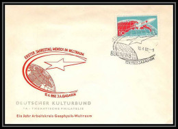 11114/ Espace (space Raumfahrt) Lettre (cover Briefe) 12/4/1962 Gagarine Gagarin Allemagne (germany DDR) - Europa