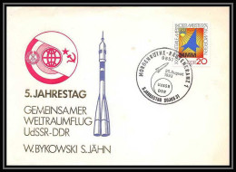 11117/ Espace (space Raumfahrt) Lettre (cover Briefe) 26/8/1983 Jahn Udssr Morgenruthe Allemagne (germany DDR)  - Europa