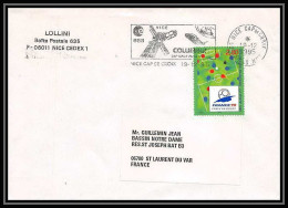 11073/ Espace (space Raumfahrt) Lettre (cover Briefe) 19/12/1995 Columbus Nice Esa France - Europa