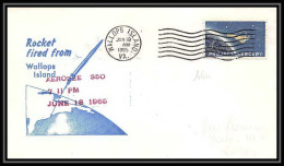 11054/ Espace (space Raumfahrt) Lettre (cover Briefe) 19/6/1965 Wallops Island Aerobee 350 USA - Stati Uniti