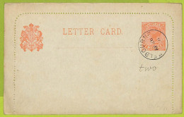 40197 - Australia VICTORIA - Postal History - STATIONERY Letter Card H & G  # 14 - Lettres & Documents