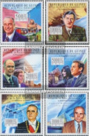 Guinea 8751I-8756I (complete. Issue) Unmounted Mint / Never Hinged 2011 French President - Guinea (1958-...)