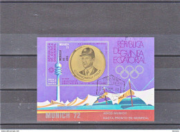 GUINEE EQUATORIALE 1972 JEUX OLYMPIQUES DE MUNICH Michel Bl 41 ND Oblitéré - Equatorial Guinea