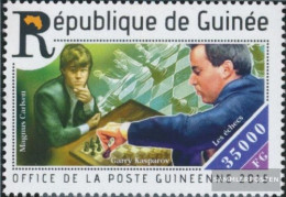 Guinea 11077 (complete. Issue) Unmounted Mint / Never Hinged 2015 Chess - Guinea (1958-...)
