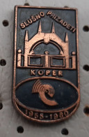 Association Of The Hearing Impaired Of Koper 1955/1980 Deaf Slovenia Pin - Medici