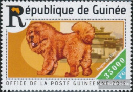 Guinea 11072 (complete. Issue) Unmounted Mint / Never Hinged 2015 Dogs - Guinea (1958-...)
