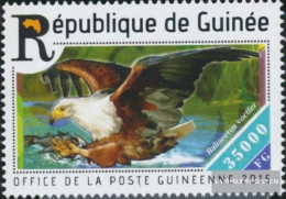 Guinea 11052 (complete. Issue) Unmounted Mint / Never Hinged 2015 Raptors - Guinea (1958-...)
