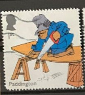 GROSSBRITANNIEN GRANDE BRETAGNE GB 2023 PADDINGTON: SAWING WOOD 1ST USED DAMAGED SG 5064 MI 5280 YT 5671 SN 4414 - Used Stamps