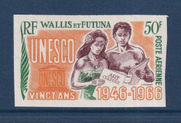 Wallis Et Futuna - YT ND PA N° 28 ** - Neuf Sans Charnière - Non Dentelé - Poste Aérienne - 1966 - Geschnittene, Druckproben Und Abarten