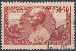 France 1940 N° 456 Joseph-Simon Galliéni (H36) - Used Stamps