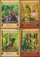Guinea 10932-10935 (complete. Issue) Unmounted Mint / Never Hinged 2015 Hummingbirds - Guinée (1958-...)