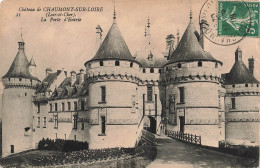 FRANCE - Chaumont Sur Loire - Château Du Chaumont Sur Loire - La Porte D'entrée - Carte Postale Ancienne - Other & Unclassified