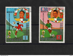 GUINEE EQUATORIALE 1973 Coupe Du Monde De Football Yvert PA 24, Michel 314-315 Oblitéré - Äquatorial-Guinea