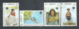 KIRIBATI 1979 - INTERNATIONAL YEAR OF THE CHILD - CPL. SET - USED OBLITERE GESTEMPELT USADO - Kiribati (1979-...)