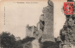 FRANCE - Vendôme - Ruines Du Château - Carte Postale Ancienne - Vendome