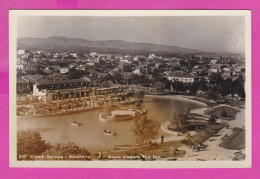 310876 / Bulgaria - Stara Zagora - Aerial View Vue Aerienne Panorama Lake City Boat  Building 1961 PC # 30 Bulgarie - Bulgaria