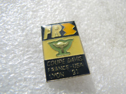 PIN'S   FR3  COUPE DAVIS  LYON 91 - Tenis