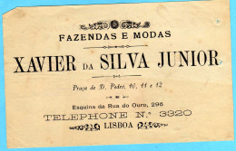 XAVIER DA SILVA JUNIOR - Lettres & Documents