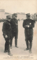 MILITARIA - Guerre De 1914 - Les Généraux Currières De Castelnau. Joffre Et Pau - Animé - Carte Postale Ancienne - Characters