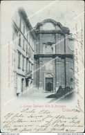 Ad745  Cartolina Trino S.lorenzo Santuario Della B.ancangela 1901 Vercelli - Vercelli