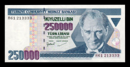 Turquia Turkey 250000 Lira L. 1970 (1998) Pick 211 Sc Unc - Türkei