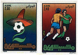 729274 HINGED ARGELIA 1986 COPA DEL MUNDO DE FUTBOL. MEXICO-86 - Algeria (1962-...)