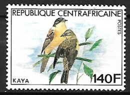 Central Africa - MNH ** 1981 :  Black-headed Bunting    Emberiza Melanocephala + Emberiza Hortulana - Uccelli Canterini Ed Arboricoli