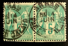 1898 FRANCE TYPE SAGE - OBLITERE - 1876-1898 Sage (Type II)