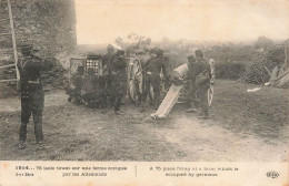 MILITARIA - 1914 - 75 Isolé Tirant Sur Une Ferme Occupée Par Les Allemands - Animé - Carte Postale Ancienne - Weltkrieg 1914-18