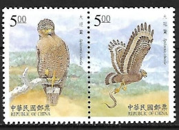 China Taiwan - MNH  ** 1998 :   Crested Serpent Eagle - Spilornis Cheela - Aquile & Rapaci Diurni