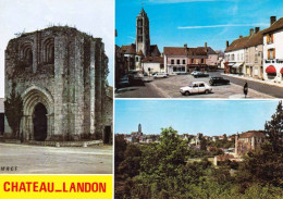 77 -  CHATEAU LANDON - Place Du Marché - Tour Saint André - Chateau Landon