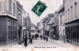 41 - Loir Et Cher  - SELLES Sur CHER - Rue Du Pont - Selles Sur Cher