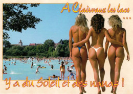 39 - Jura -   CLAIRVAUX Les LACS  - Y A Du Soleil Et Des Nanas - Clairvaux Les Lacs