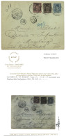 Type SAGE - Superbe Collection De 17 Lettres (dont 12 RECOMMANDES) Avec Destinations RARES (COSTA-RICA, Tarif Imprimé Po - 1876-1898 Sage (Tipo II)