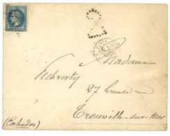 ALSACE-LORRAINE - Taxe 2 Cloutée : 1871 20c (n°29) Obl. ETOILE + PARIS 2 Mars 71 + Rarissime Taxe 2 "cloutée" Sur Envelo - Andere & Zonder Classificatie