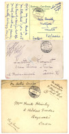 CAMEROUN - MILITAIRES ANGLAIS : 1914/15 2 Lettres Militaires + 1 Carte Du Contingent BRITANNIQUES. B/TB. - Altri & Non Classificati
