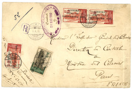 CAMEROUN : 1916 5c (n°41)+ 10c (n°42)x3 Obl. DUALA CAMEROUN Sur Lettre RECOMMANDEE Pour PARIS. TTB. - Otros & Sin Clasificación