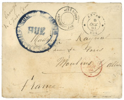 ANNAM : 1893 HUE COCHINCH. CORPS EXPre + ANNAM HUE Sur Lettre Pour La FRANCE. TTB. - Other & Unclassified