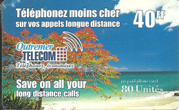 France: Prepaid Outremer Telecom Beach - Andere & Zonder Classificatie