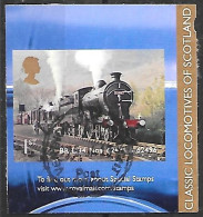 2012 Locomotives Of Scotland Self-adhesive (SG3407) Used HRD2-C - Booklets