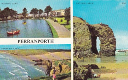 Peranporth - Multiview - Cornwall - Unused Postcard - Cor2 - Otros & Sin Clasificación