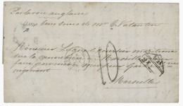 GAMBIA Via SIERRA-LEONE : 1866 GB/ 2F + 10 Tax Marking On Entire Letter Datelined "SCARCIS - GAMBIA" To FRANCE. Verso, S - Gambie (...-1964)