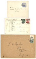 Delcampe - TOGO - ANGLO-FRENCH OCCUPATION : 1914/15 Lot 3 Interesting Covers. See Web. Vf. - Togo