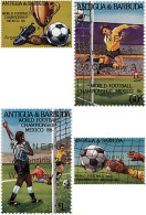 729279 HINGED ANTIGUA Y BARBUDA 1986 COPA DEL MUNDO DE FUTBOL. MEXICO-86. VENCEDORES - Antigua E Barbuda (1981-...)